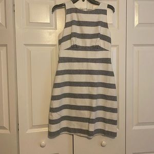 JCrew strip dress